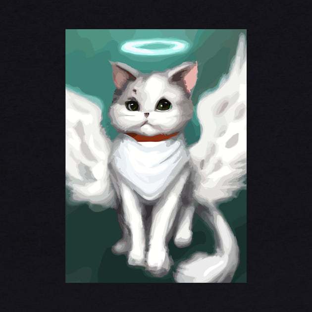 Angel Cat by maxcode
